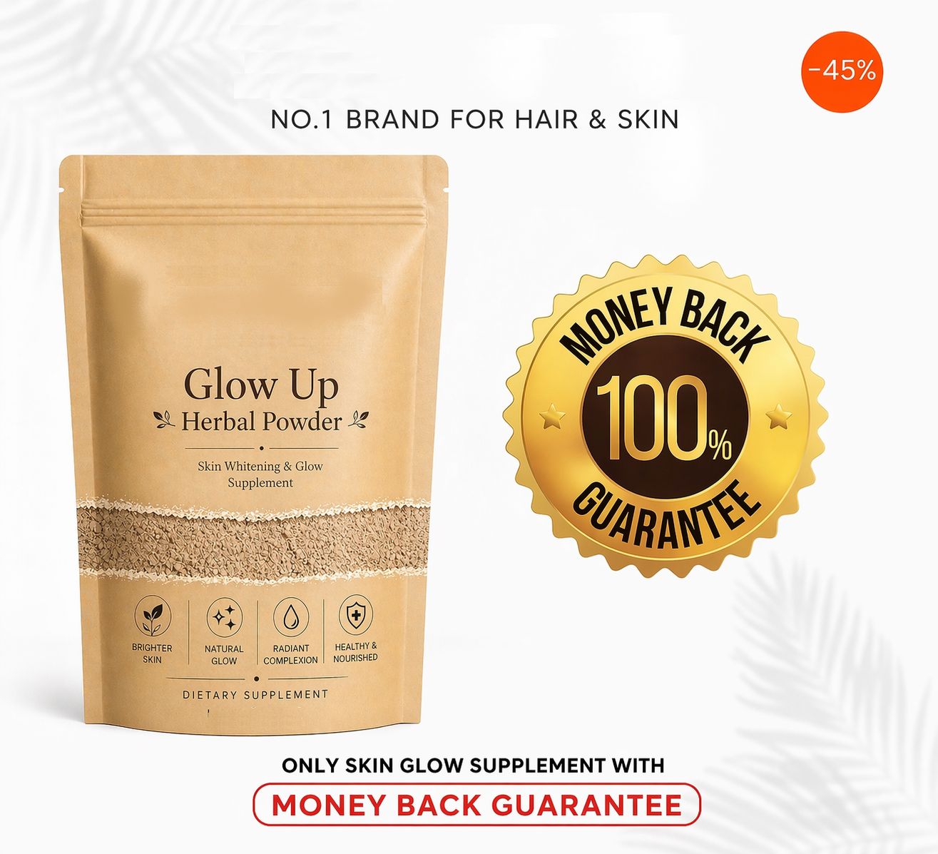 Bari  Eid Bari Sale - Glow up Herbal Powder - 50% off